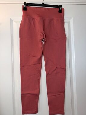 Ryderwear Textured Leggings in Dusty Rose